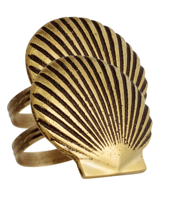 2Pack Gold Napkin Rings (10) H&M Summer 2016 Home Decor POPSUGAR