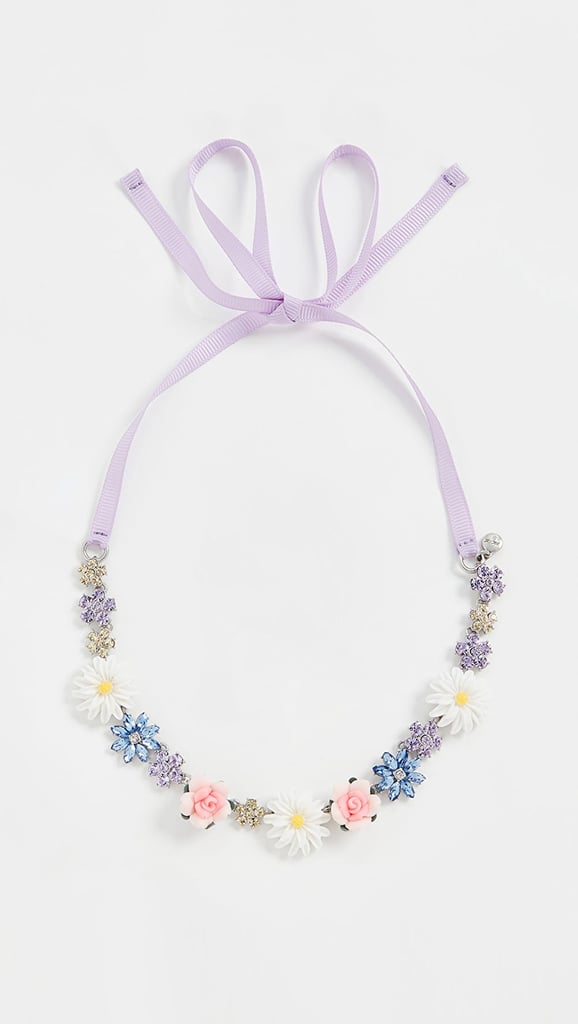 For Love & Lemons Hollyhock Crystal Choker