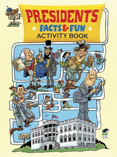Presidents Facts & Fun Activity Book