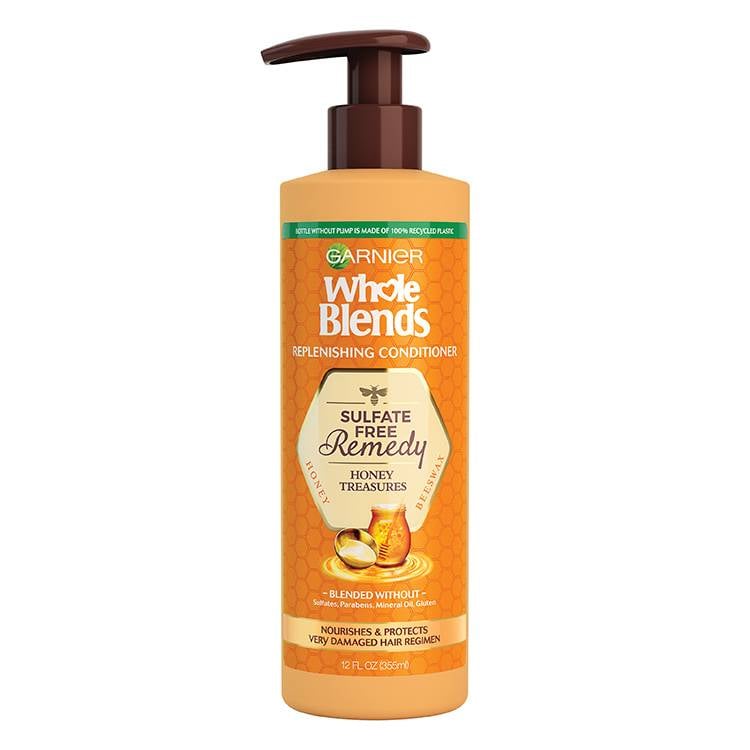 Garnier Whole Blends Sulfate-Free Honey Remedy Conditioner