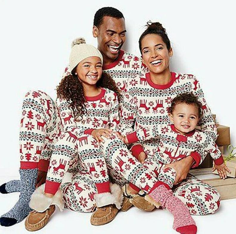 Pattern Holiday Family Matching Pajamas