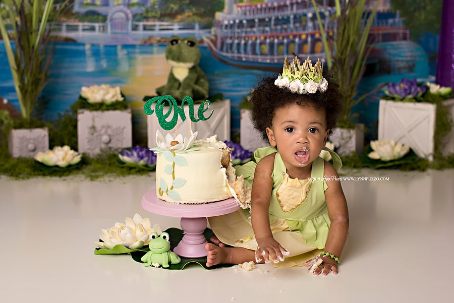 Princess and the Frog Cake Smash