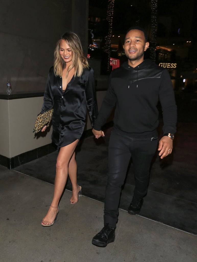 Chrissy Teigen and John Legend in LA June 2016