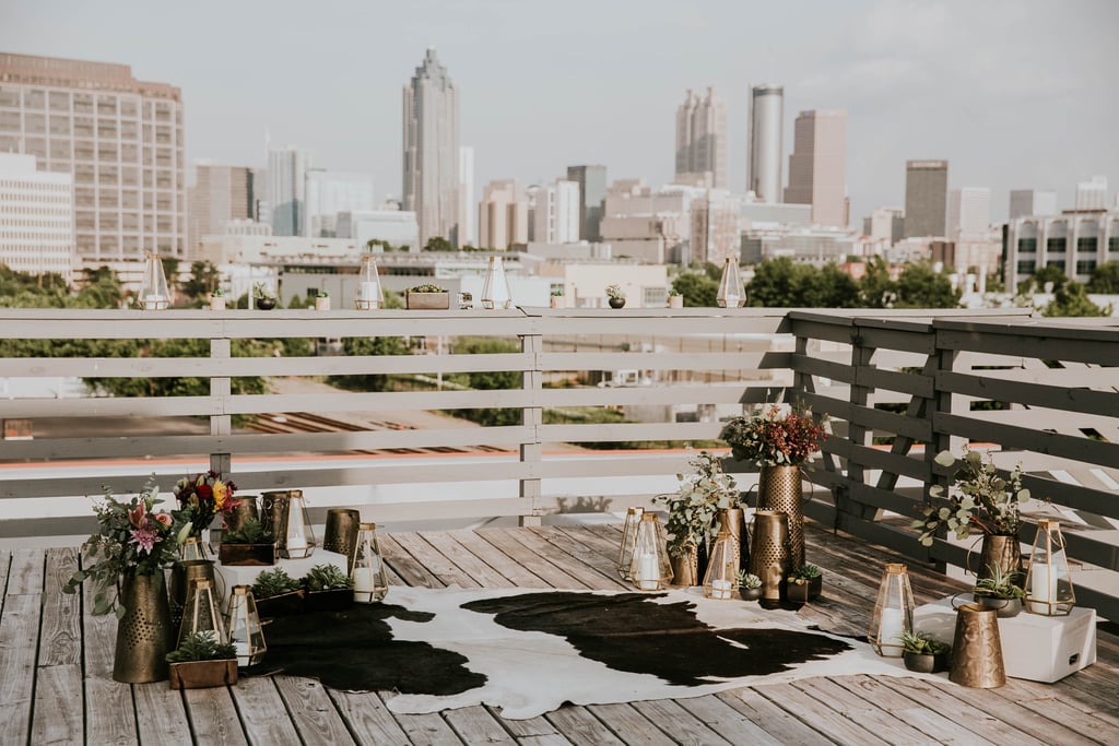 Rooftop Proposal in Atlanta