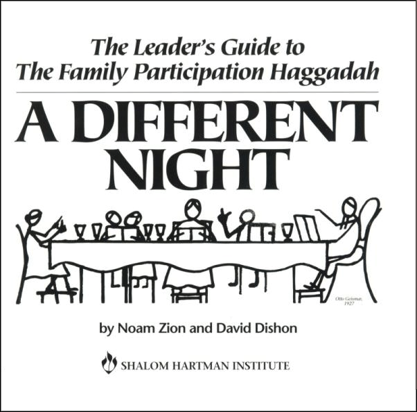 A Different Night, The Family Participation Haggadah