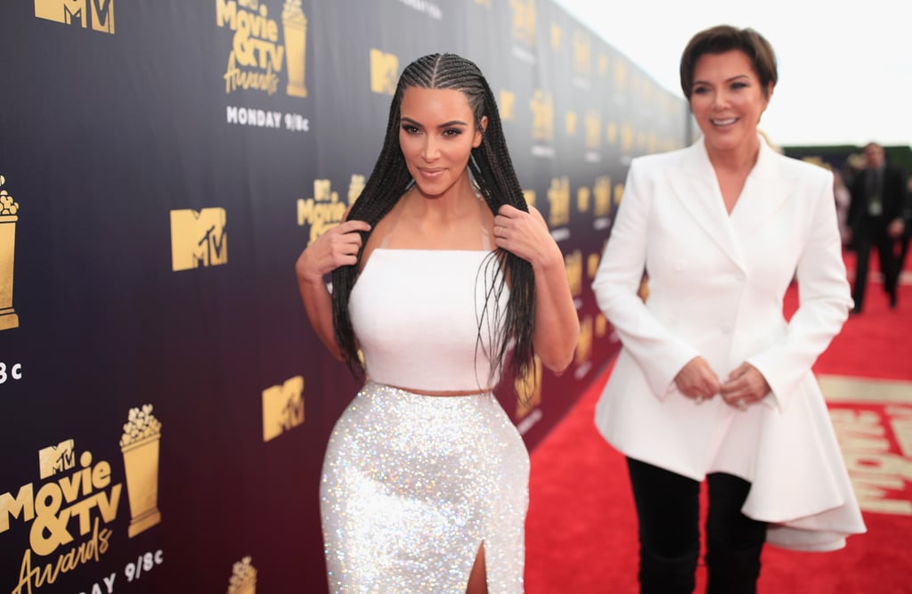 Kim Kardashian at 2018 MTV Movie and TV Awards Pictures
