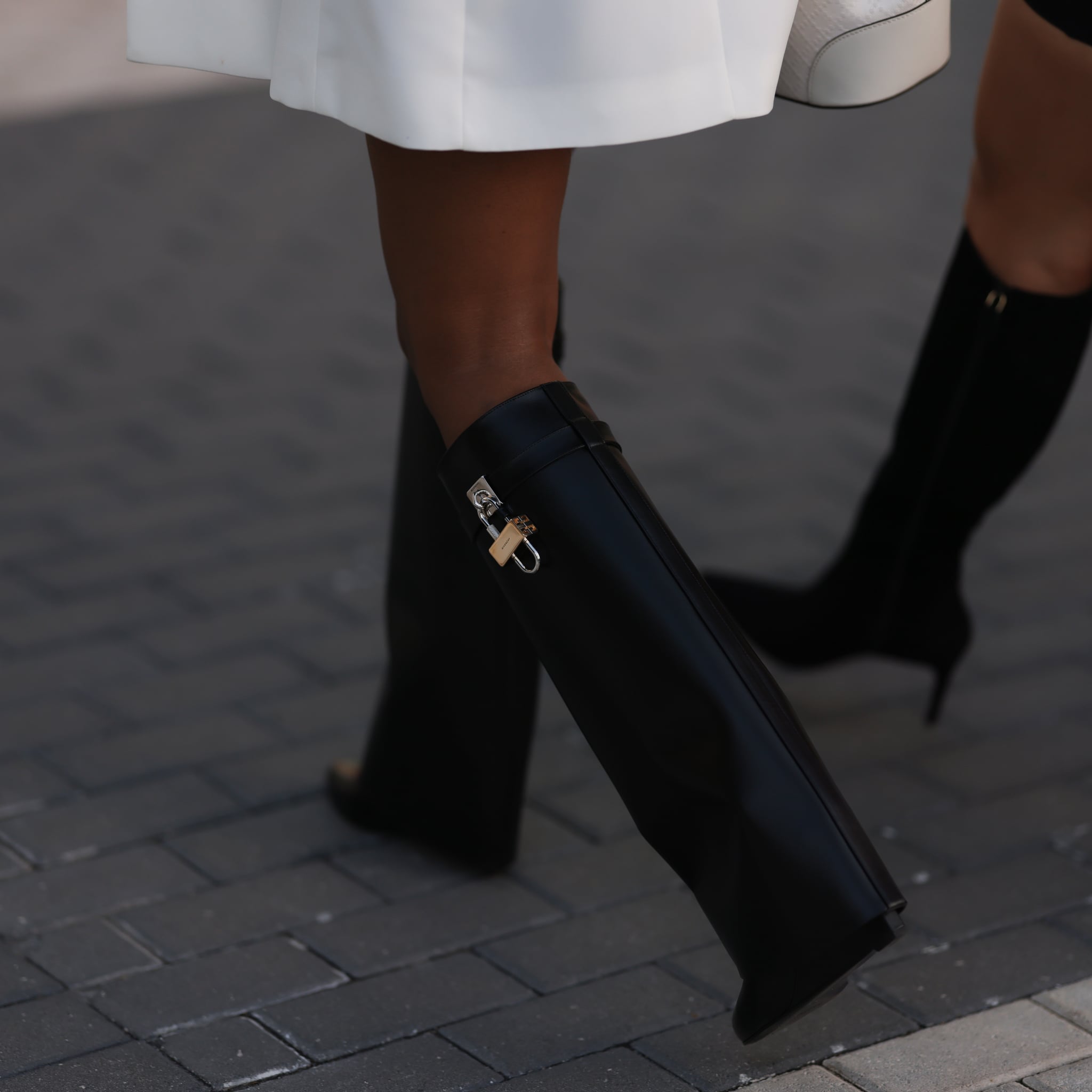 Celebrities Wearing Givenchy Shark Lock Boots | POPSUGAR Fashion UK