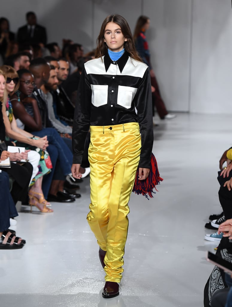 Kaia Gerber Made Her Runway Debut on the Calvin Klein Spring '18 Runway