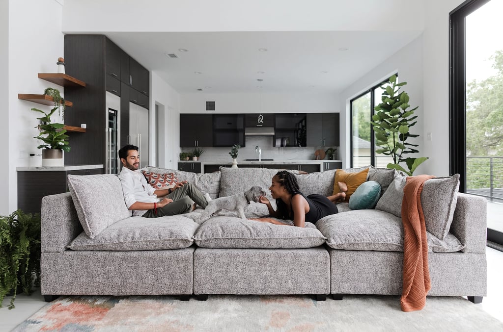 Best Sectional With Deep Cushions: Albany Park Kova Pit
