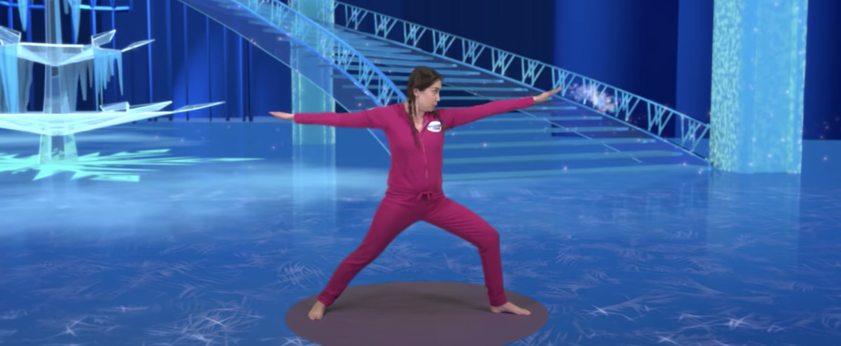 Watch This FrozenThemed Yoga Class From Cosmic Kids POPSUGAR Family