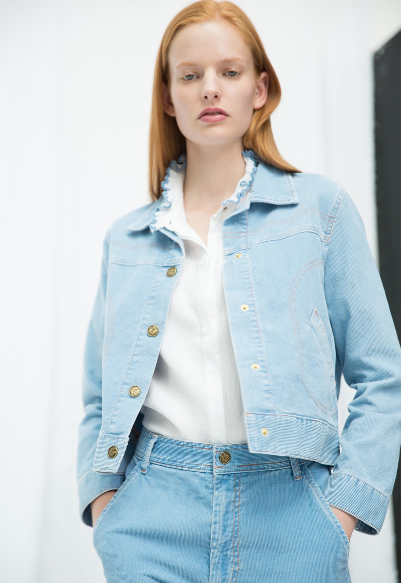 How to Dress Up a Jean Jacket | POPSUGAR Fashion