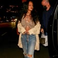 Rihanna Welcomes Fall in the Perfect Chunky Cardigan — Of Course, There's a Sexy Twist