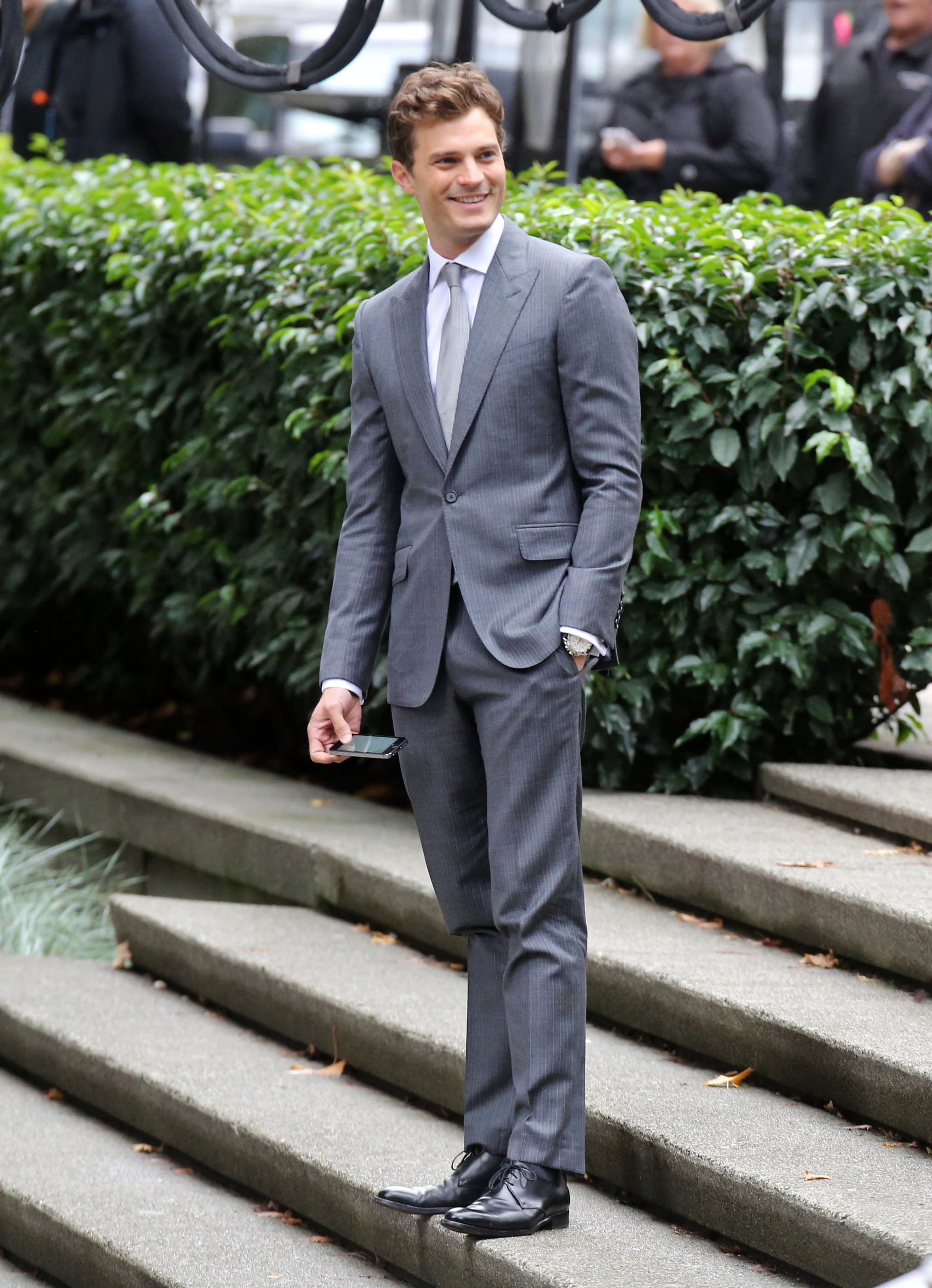 50 Shades Of Grey Movie Set Photos Popsugar Entertainment