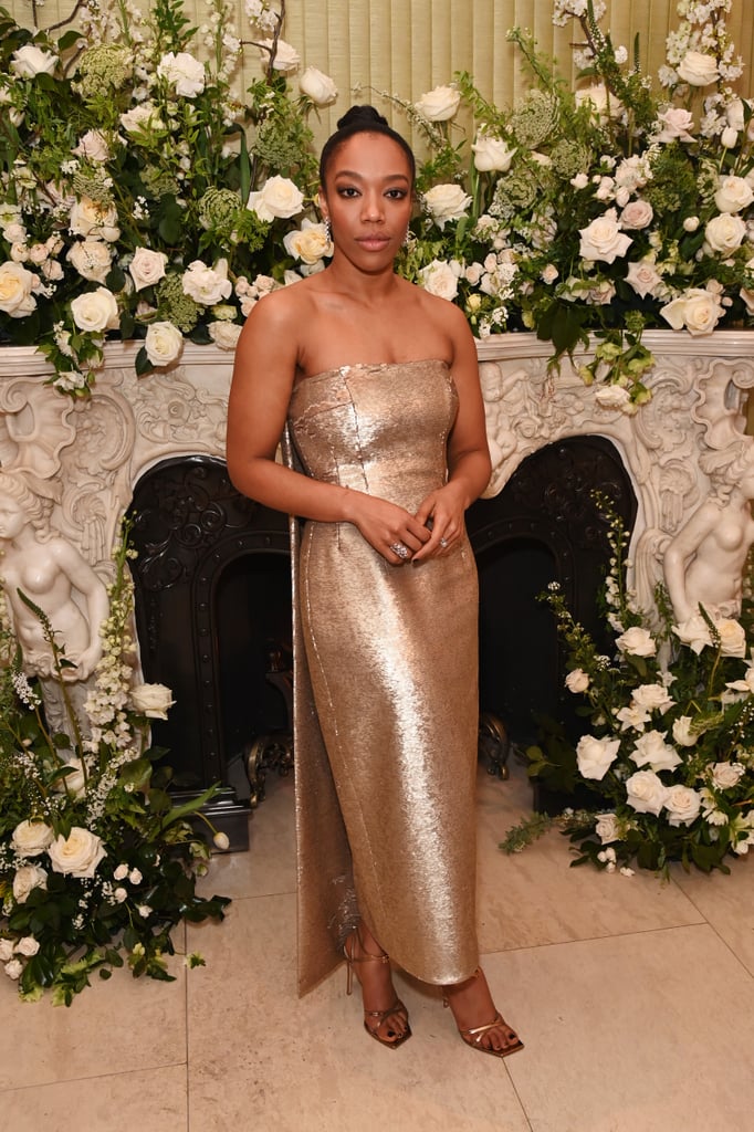 Naomi Ackie at the British Vogue and Tiffany & Co. BAFTAs Afterparty