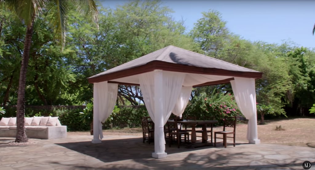 Naomi Campbell's Outdoor Dining Room