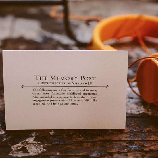 Interactive Wedding Ideas