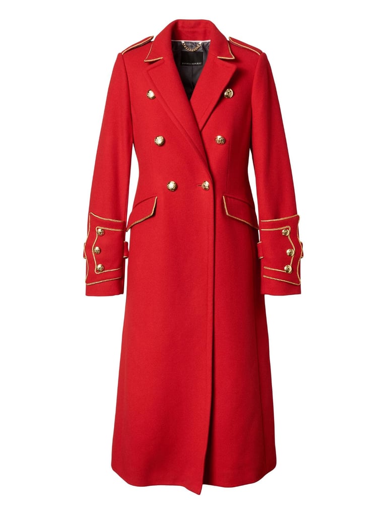 Banana Republic x Olivia Palermo Military Coat