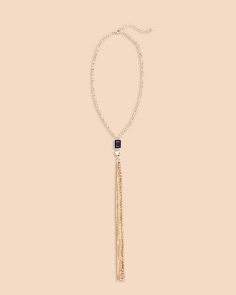 Ball and Chain Tassel Necklace