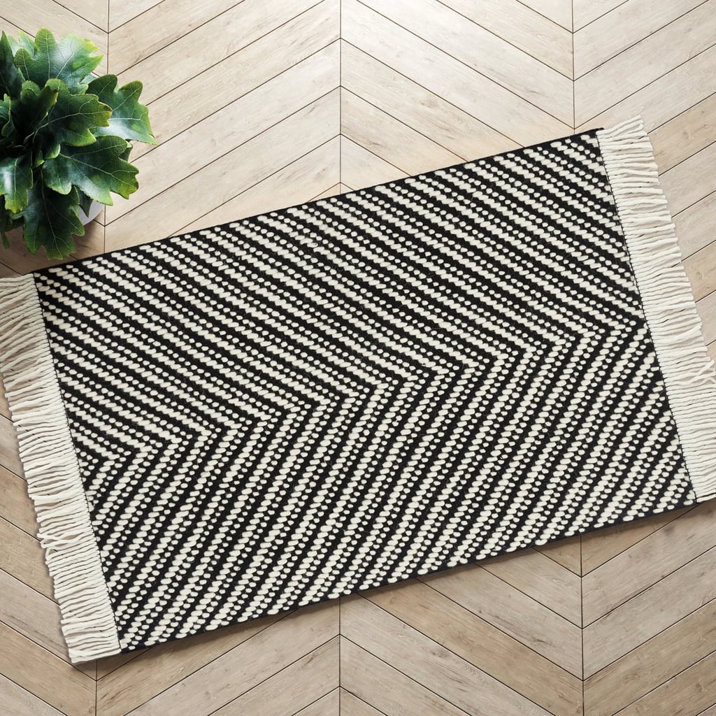 Chevron Woven Area Rug Best Target Decor Under 50 POPSUGAR Home