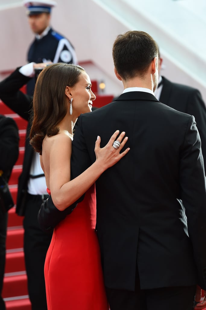 Natalie Portman and Benjamin Millepied at Cannes 2015