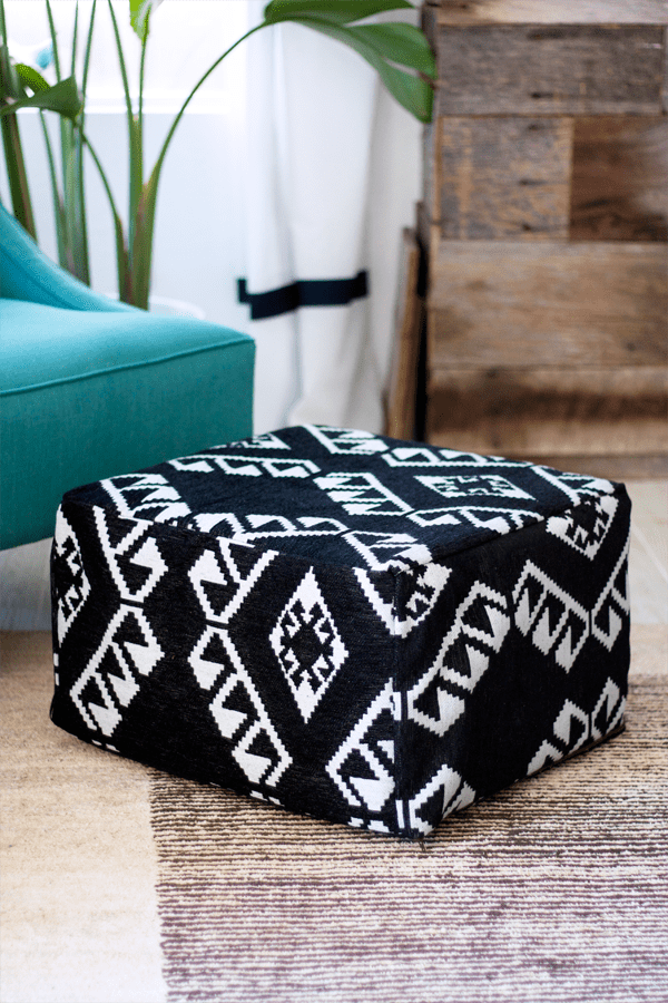 Re-Covered Pouf