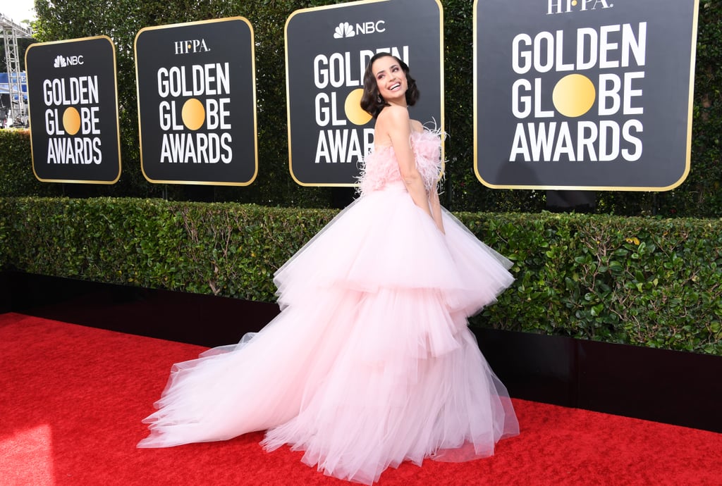 Sofia Carson Giambattista Valli Gown at Golden Globes 2020