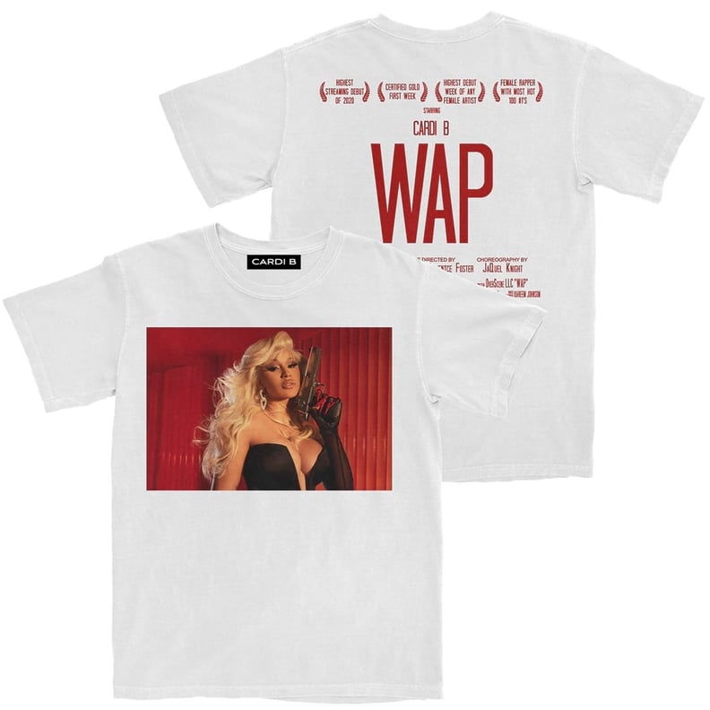 Cardi B WAP Movie T-Shirt (White)