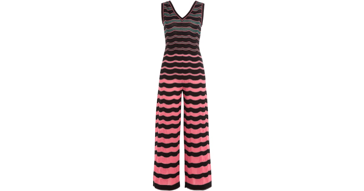 M Missoni Scalloped Stripe Jumpsuit (695) Jumpsuits to Wear to