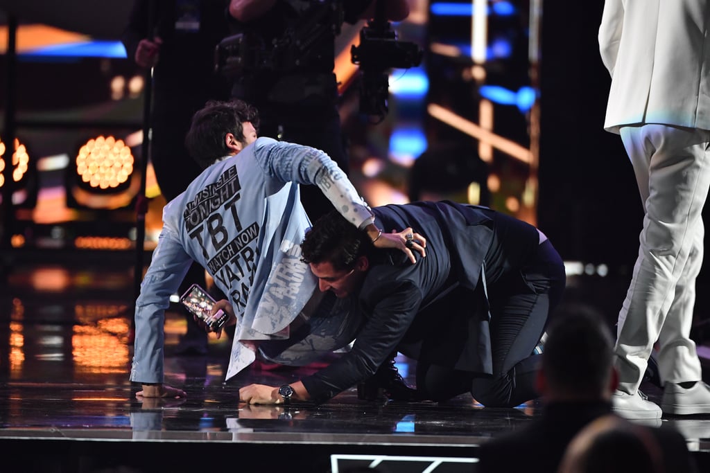 Sebastián Yatra and Reik Accepting Premio Lo Nuestro