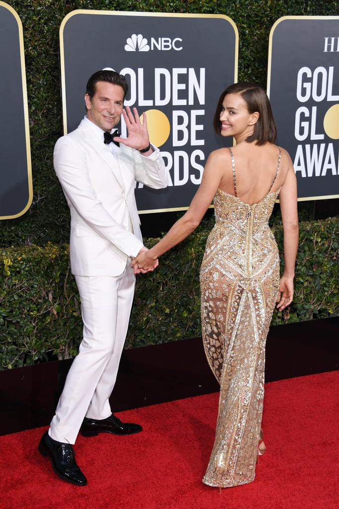 Bradley Cooper and Irina Shayk at the 2019 Golden Globes ...