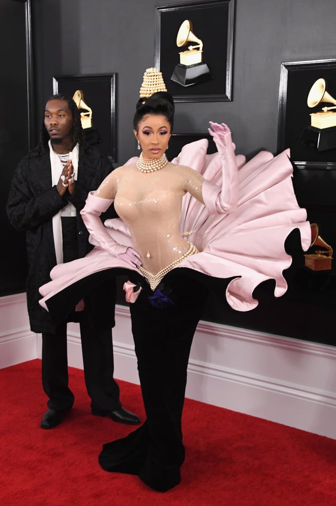 Cardi B's Dress at the 2019 Grammy Awards