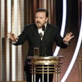 The Most Meme-able Celebrity Reactions to Ricky Gervais's Golden Globes Monologue