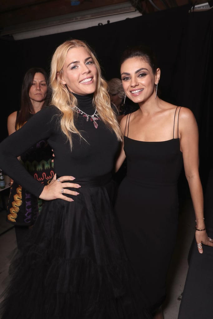 Pictured: Busy Philipps and Mila Kunis