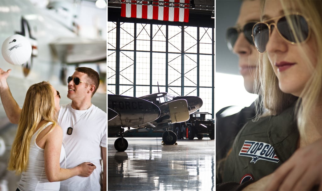 Top Gun Engagement Photos
