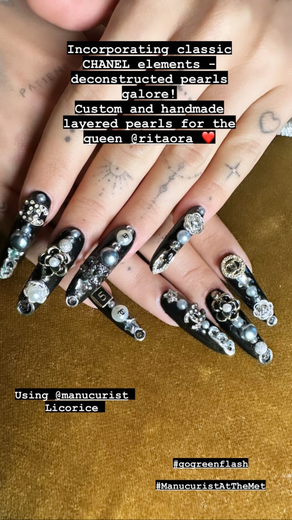 Rita Ora's Chain Nails at the Met Gala 2023 | POPSUGAR Beauty