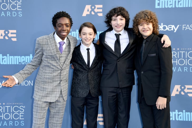 Stranger Things Cast at the 2017 Critics' Choice Awards ...