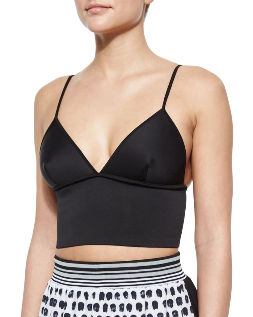 Clover Canyon Solid Neoprene Crop Top ($176)