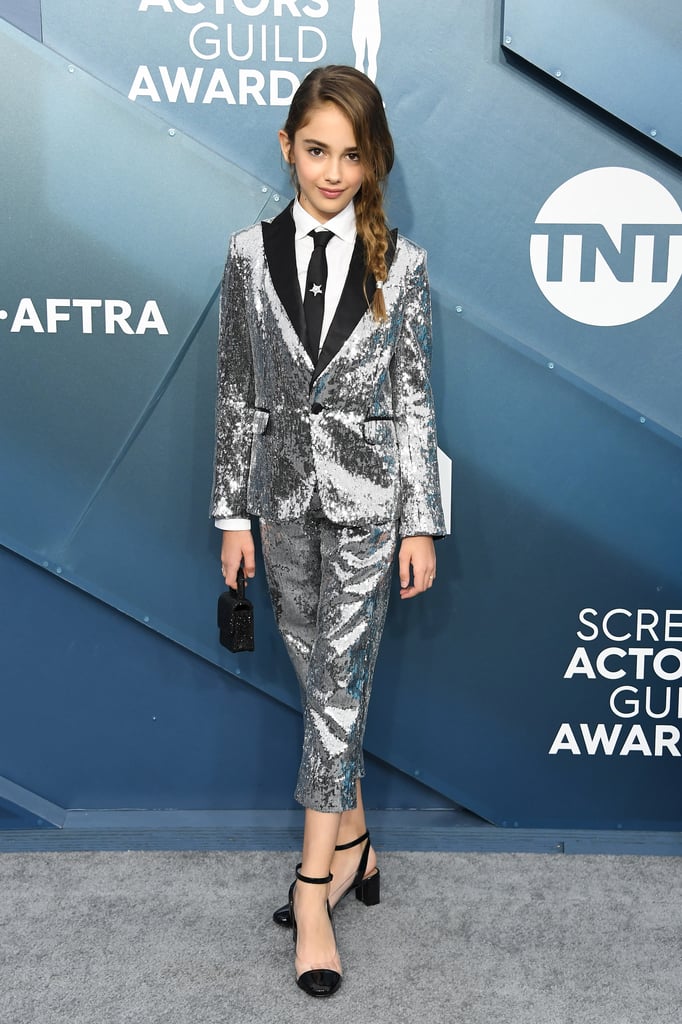 Julia Butters' Dsquared2 Suit at the 2020 SAG Awards