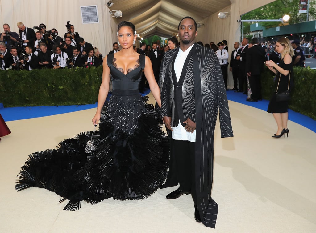 Diddy and Cassie at the 2017 Met Gala