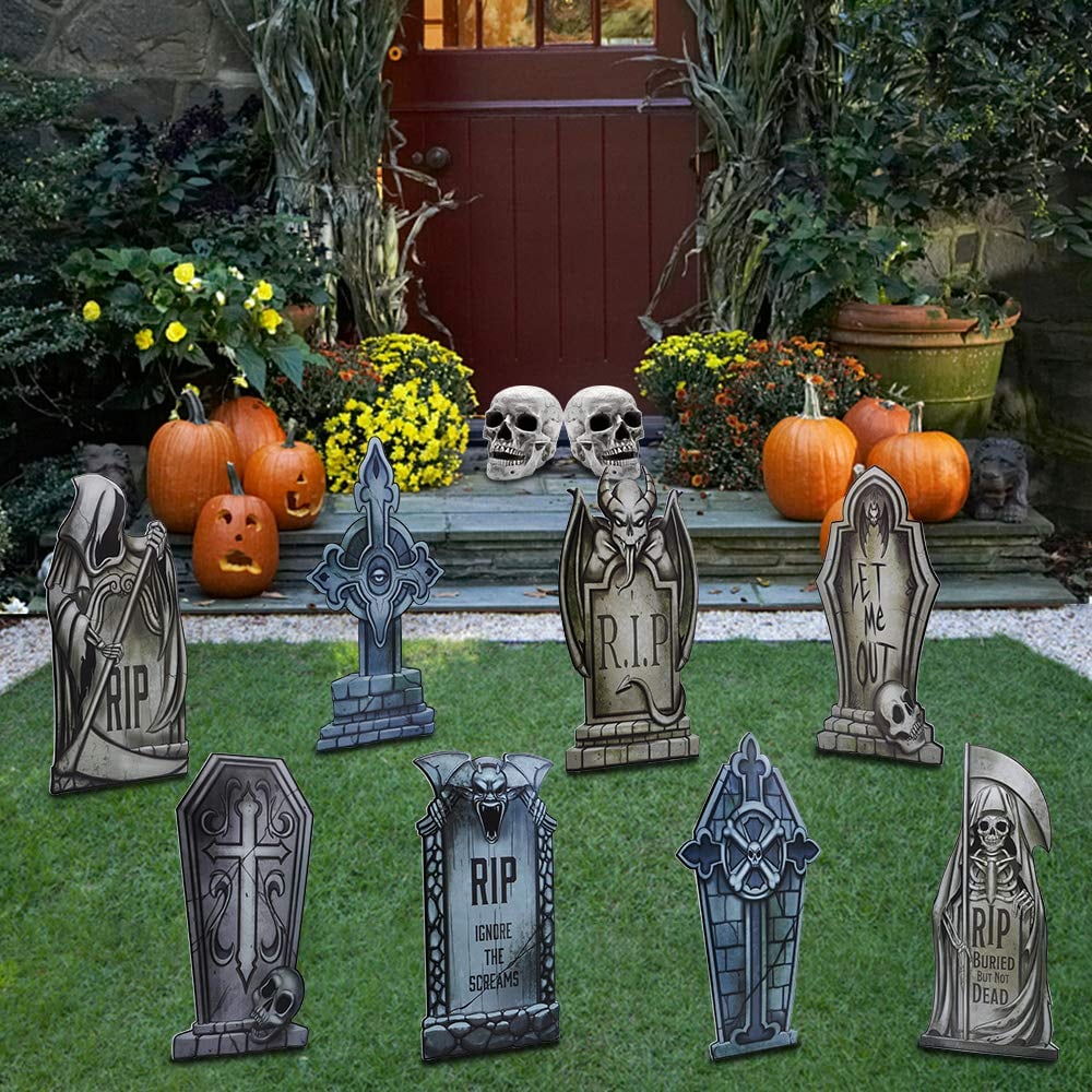 Joyin Halloween Tombstone Yard Decorations Best Outdoor Halloween 