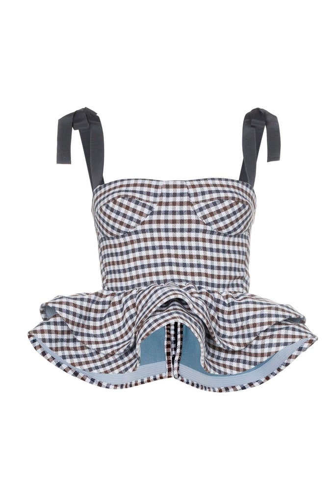 The Exaggerated Peplum Bustier