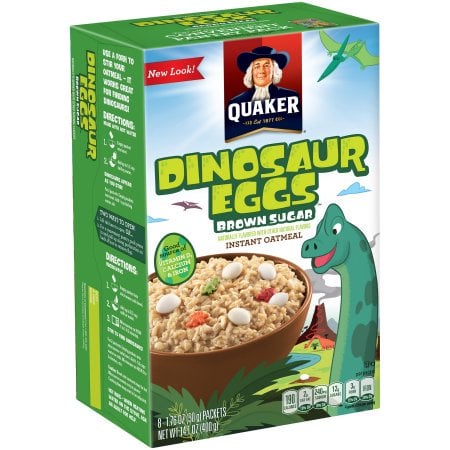 Dinosaur Eggs Instant Oatmeal