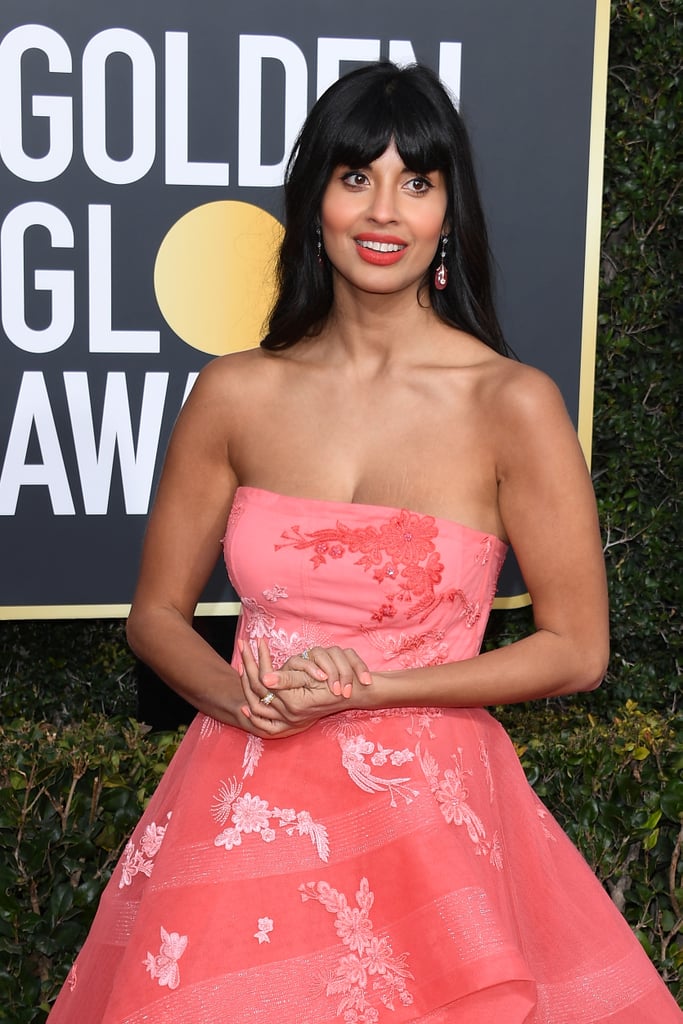 Jameela Jamil Golden Globes Gown 2019