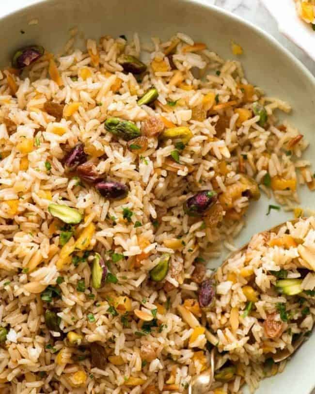Rice Pilaf Christmas Dinner Ideas POPSUGAR Food Photo 45