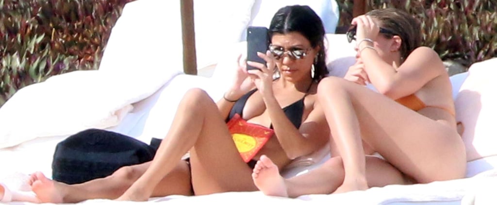 Kourtney Kardashian and Sofia Richie in Mexico Pictures 2018