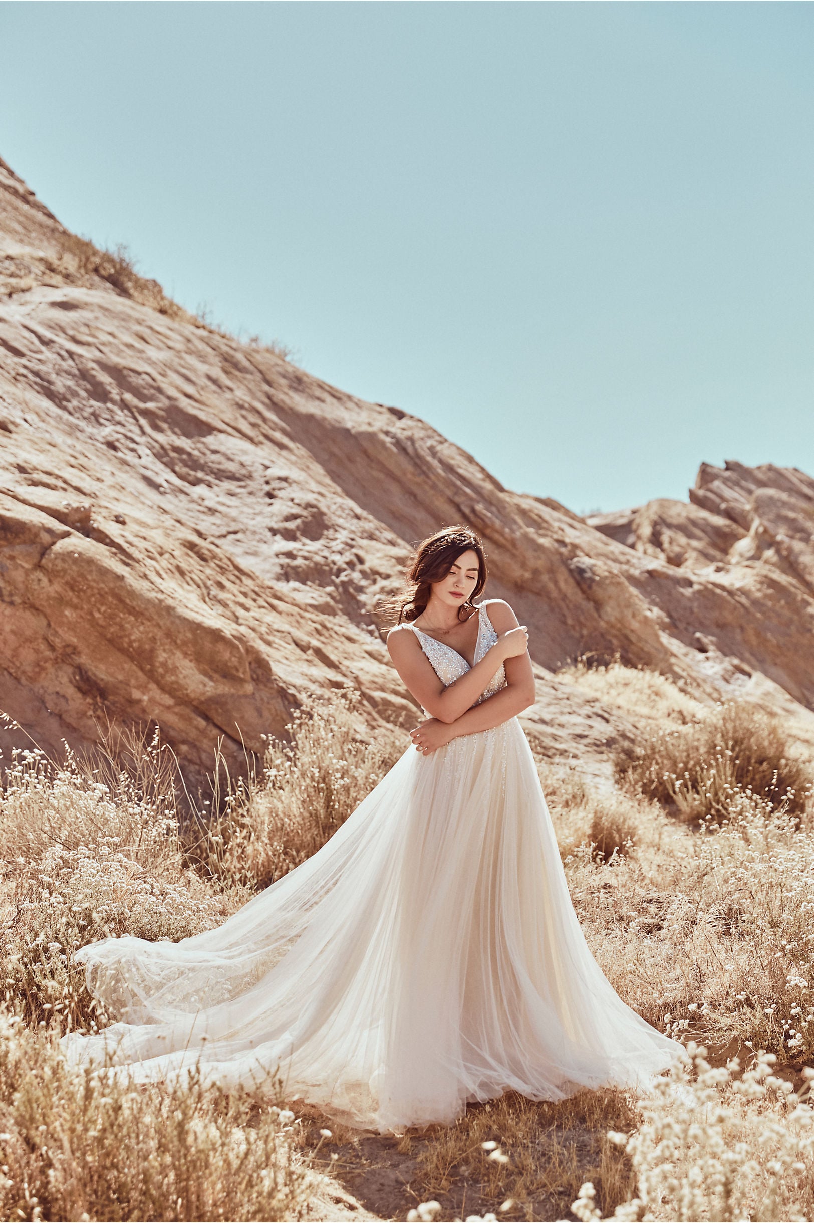 Written In The Stars Gown Anthropologie S Bridal Brand Bhldn Will Whisk You Away With Its Elegant Gowns Popsugar Fashion Photo 46