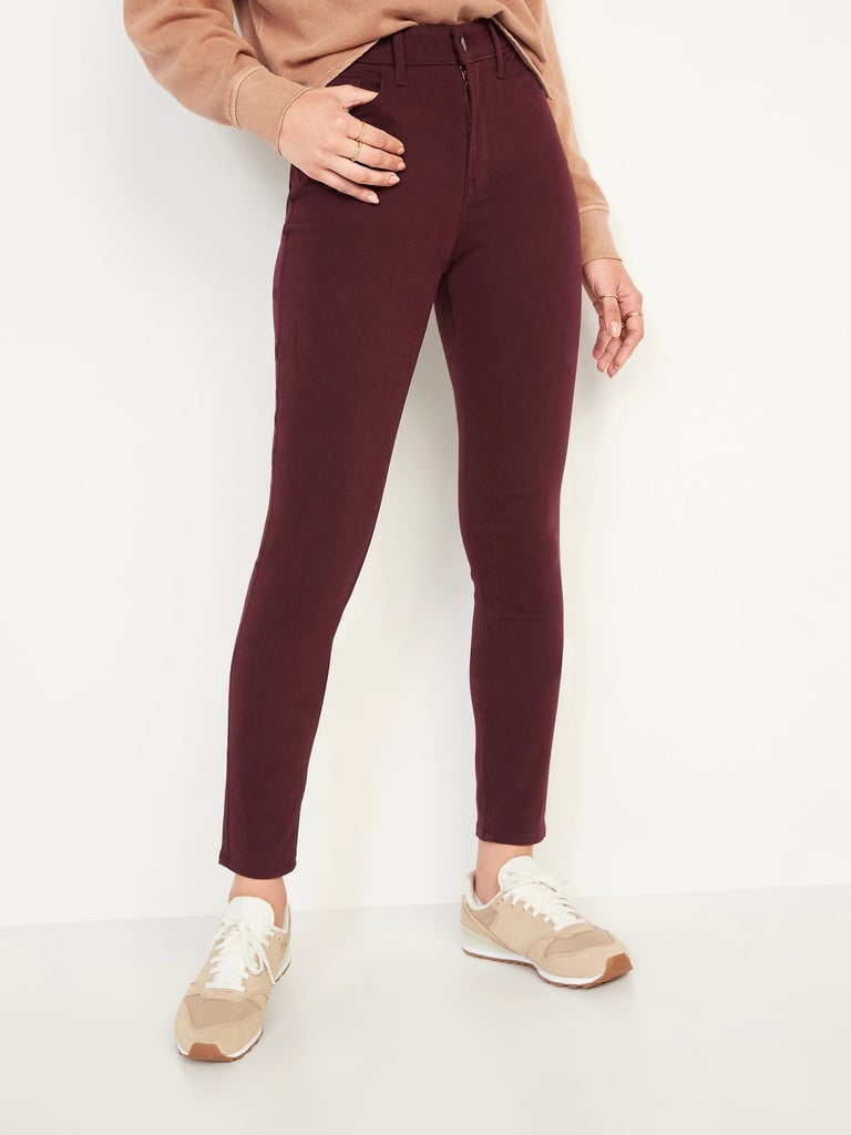 Old navy top burgundy pants