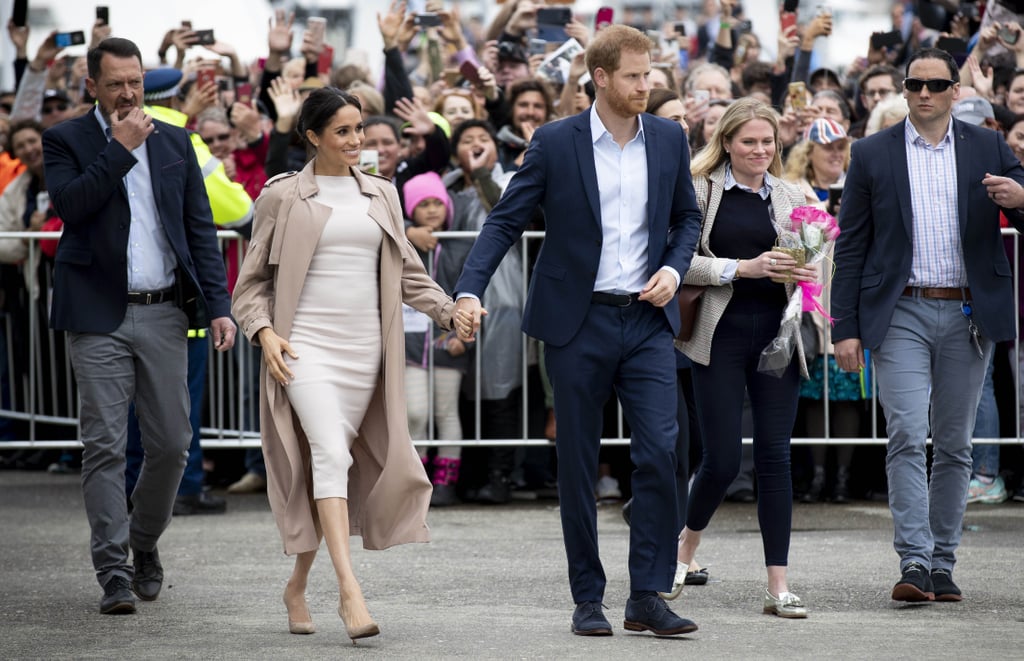 Meghan Markle's Burberry Trench Coat in New Zealand 2018