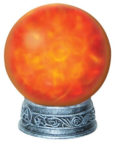 Morris Costumes Halloween Witches Magic Light Orb-Red