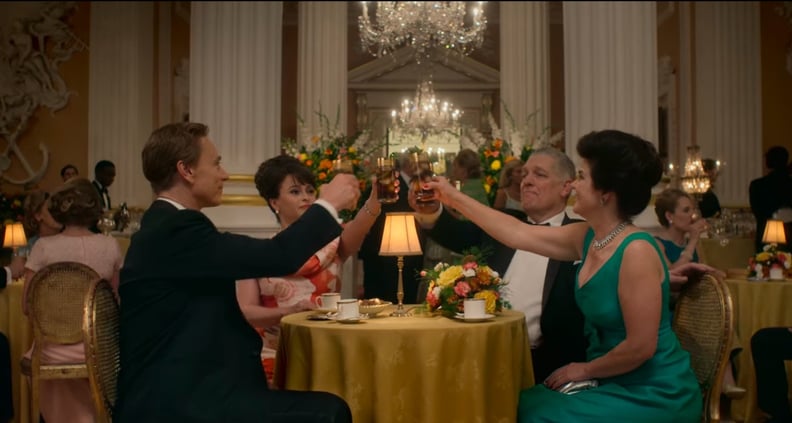 The 2 Couples Share a Toast